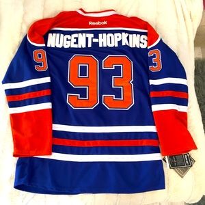NWT EDMONTON OILERS RYAN NUGENT-HOPKINS JERSEY